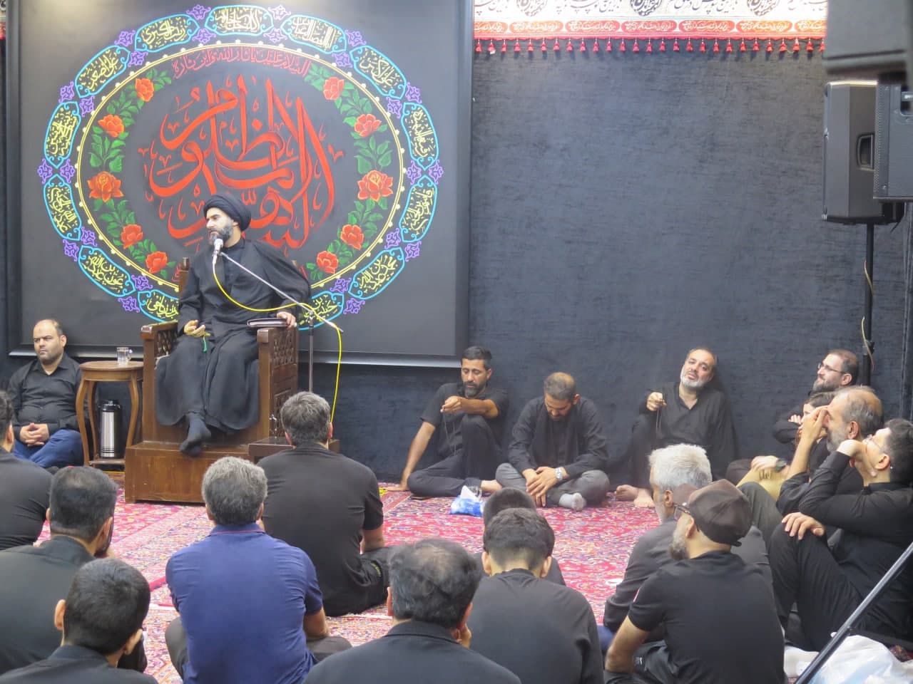 Participation in the mourning ceremony of Hossein Day in Iran