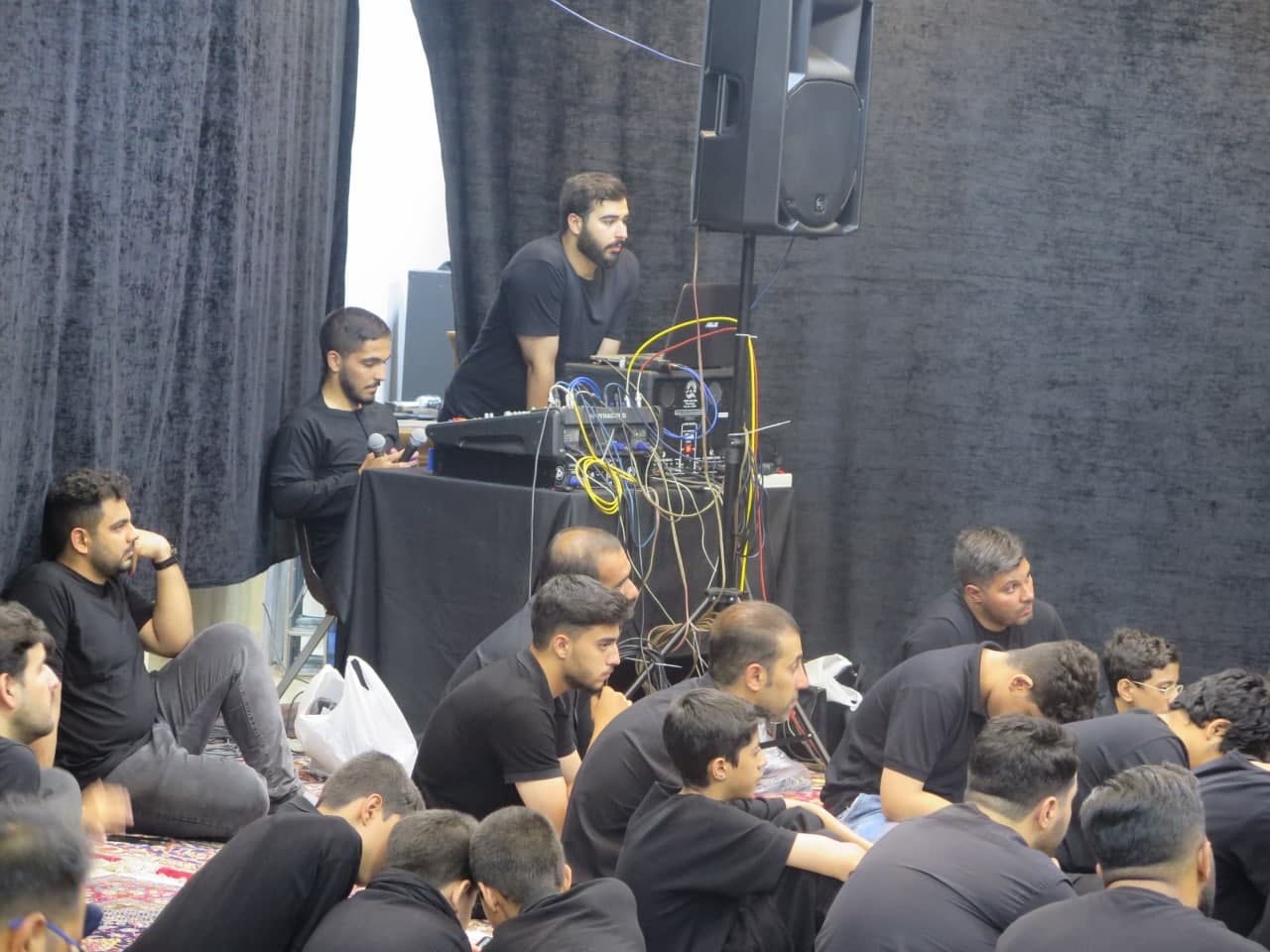 Participation in the mourning ceremony of Hossein Day in Iran