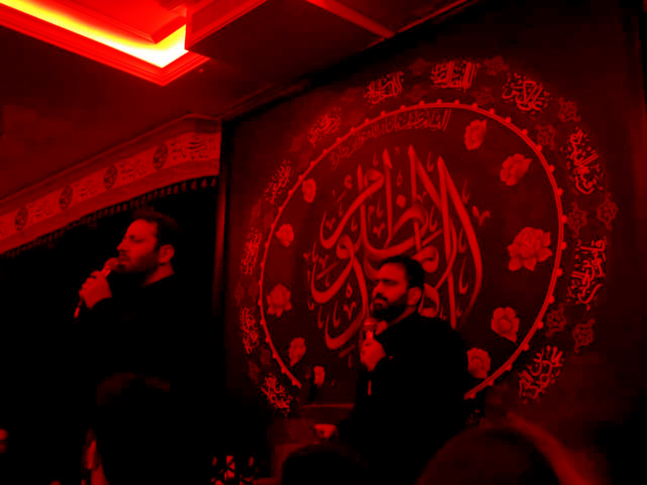 Shia Muslims mourning for Imam Hussain on Hussain Day