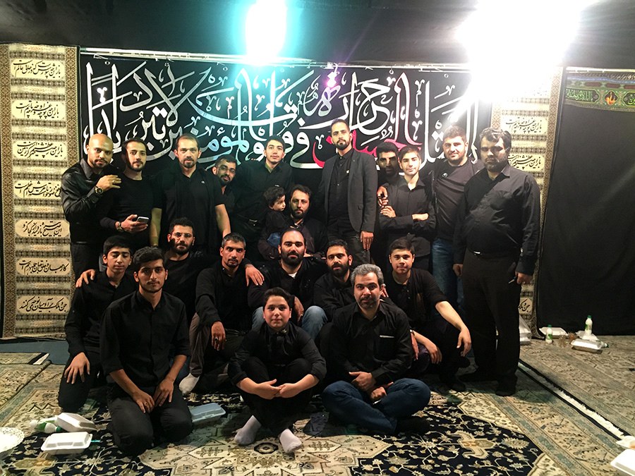 Celebration of Ashura in Iran.