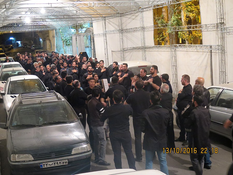 Shi’ite Muslims on Ashura in Tehran, Iran, Ashura 2016