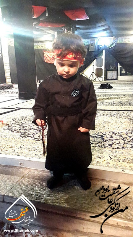 A Shi’ite Muslim baby on Ashura in Tehran, Iran, Ashura 2016