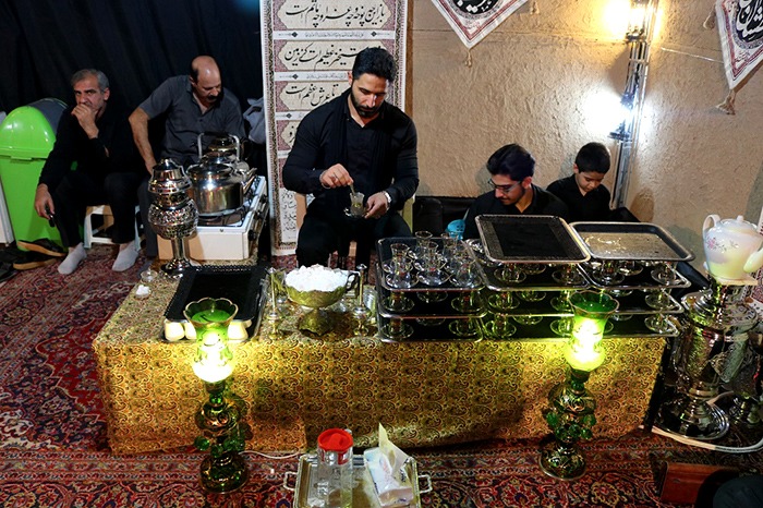 Tearoom of Hoseyniyeh for Ashura