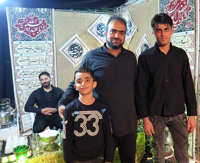 Pictures of Friends and Participants in the Ashura Mourning Program in 2017