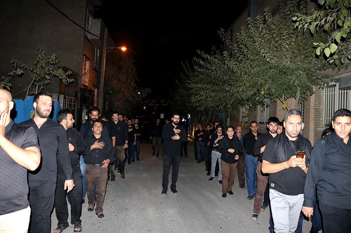 Celebrating the holi Ashura in Iran