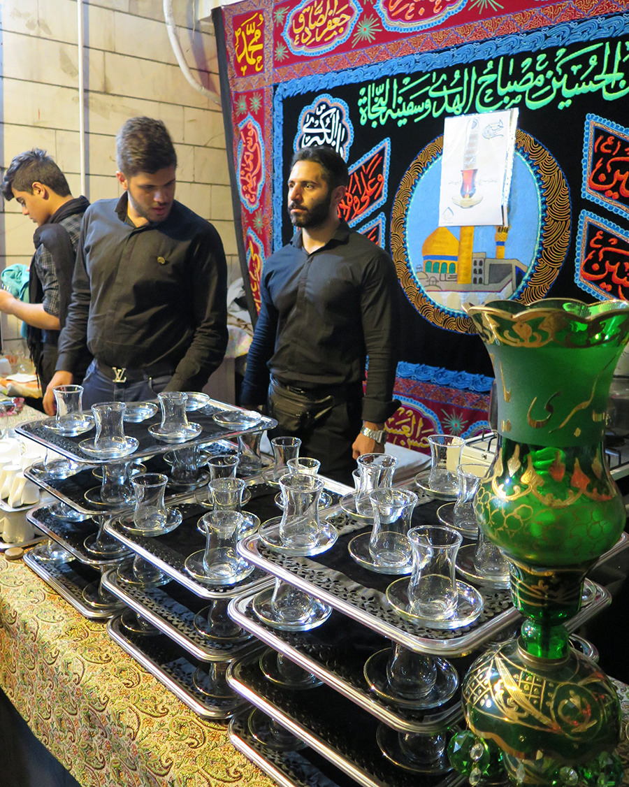 Shi Muslims take part in Ashura mourning rituals in Tehran