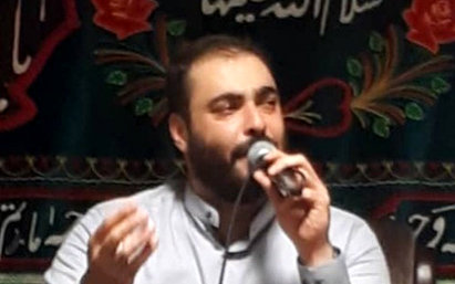 مرثیه سرایی حاج حامد خمسه