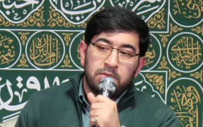 مدیحه سرایی کربلایی حسین عظیمی در جشن میلاد باسعادت امیرالمومنین صلوات الله علیه