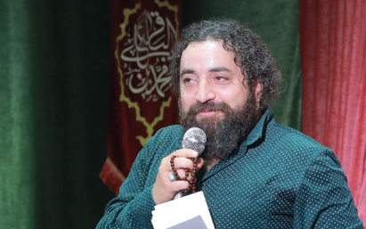 مدیحه سرایی کربلایی سید حجت بحرالعلوم در جشن میلاد با سعادت حضرت اباعبدالله الحسین علیه السلام