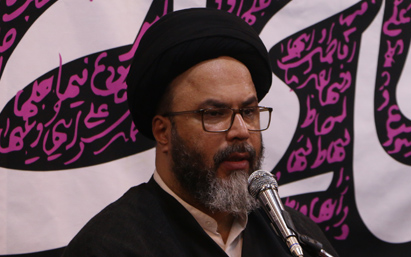 سخنرانی حجت الاسلام سید ابراهیم چوبچیان در مراسم شب اول عزاداری ایام فاطمیه اول  