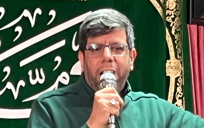 مدیحه سرایی حاج هادی قاسمی در جشن عید سعید مبعث پیامبر گرامی اسلام (ص)