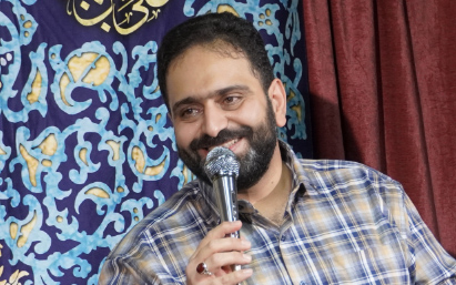مدیحه سرایی کربلایی سید مهدی هوشی السادات در جشن میلاد باسعادت میلاد امام جواد و حضرت علی اصغر علیهم السلام