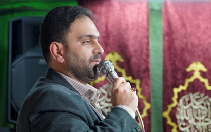 مدیحه سرایی کربلایی سید مهدی هوشی السادات در جشن میلاد حضرت اباالفضل العباس و امام سجاد علیهم السلام