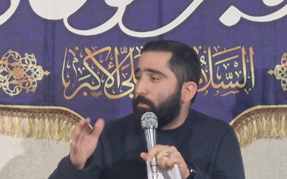 مدیحه سرایی کربلایی محمود ناظمی در جشن میلاد با سعادت حضرت علی اکبر علیه السلام