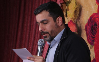 مدیحه سرایی حاج حنیف طاهری در جشن نیمه شعبان و میلاد با سعادت حضرت مهدی عجل الله تعالی فرجه الشریف
