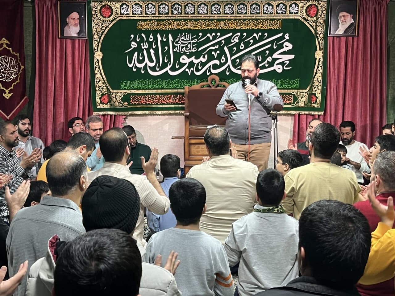 گزارش تصویری جشن عید سعید مبعث پیامبر گرامی اسلام (ص) در حسینیه هیئت عاشقان حسینی علیه السلام