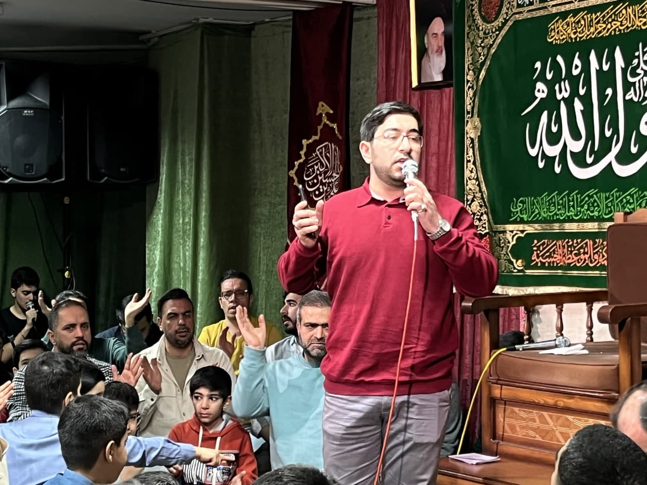 گزارش تصویری جشن عید سعید مبعث پیامبر گرامی اسلام (ص) در حسینیه هیئت عاشقان حسینی علیه السلام