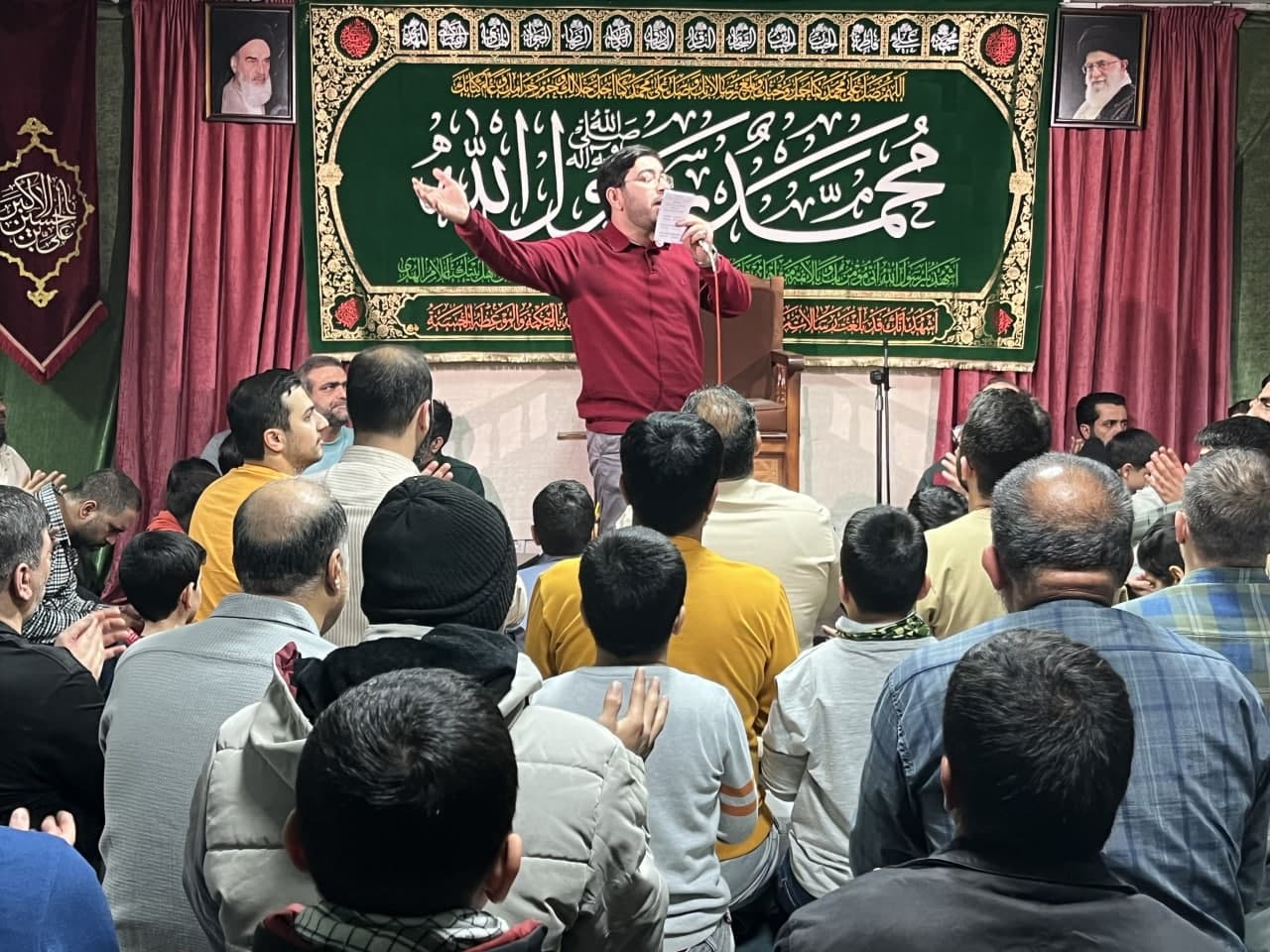 گزارش تصویری جشن عید سعید مبعث پیامبر گرامی اسلام (ص) در حسینیه هیئت عاشقان حسینی علیه السلام