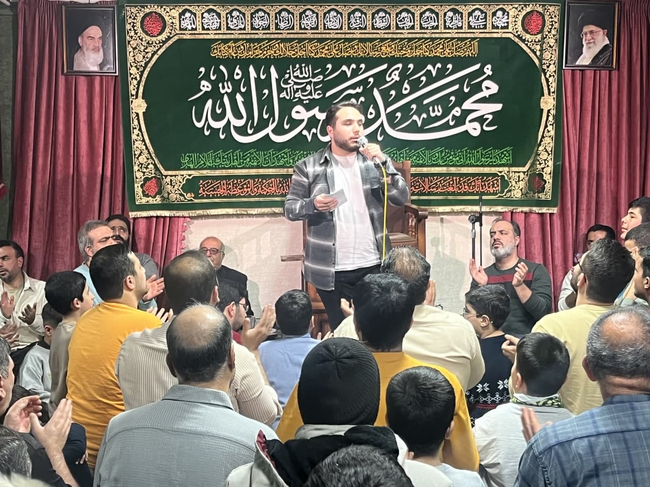 گزارش تصویری جشن عید سعید مبعث پیامبر گرامی اسلام (ص) در حسینیه هیئت عاشقان حسینی علیه السلام