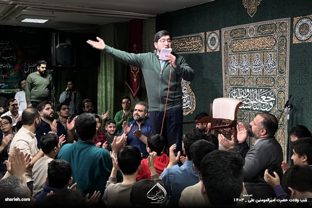 گزارش تصویری جشن میلاد حضرت امیرالمومنین صلوات الله علیه در حسینیه هیئت عاشقان حسینی علیه السلام