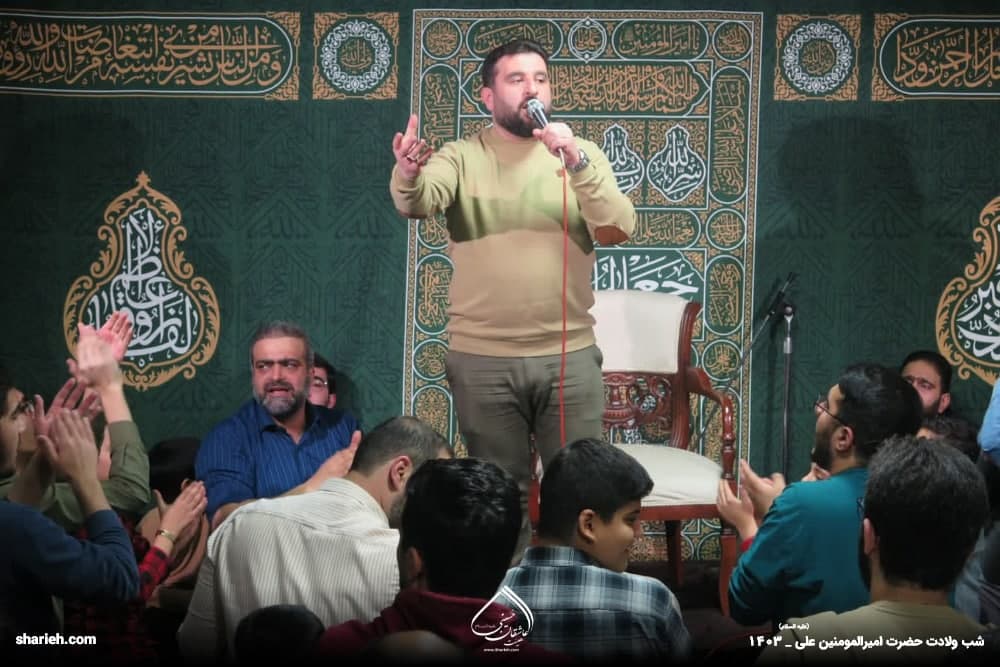 گزارش تصویری جشن میلاد حضرت امیرالمومنین صلوات الله علیه در حسینیه هیئت عاشقان حسینی علیه السلام