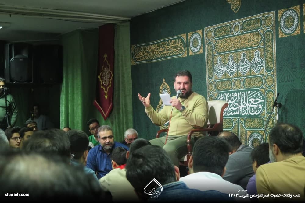 گزارش تصویری جشن میلاد حضرت امیرالمومنین صلوات الله علیه در حسینیه هیئت عاشقان حسینی علیه السلام