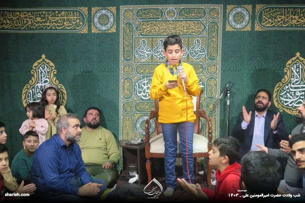 گزارش تصویری جشن میلاد حضرت امیرالمومنین صلوات الله علیه در حسینیه هیئت عاشقان حسینی علیه السلام