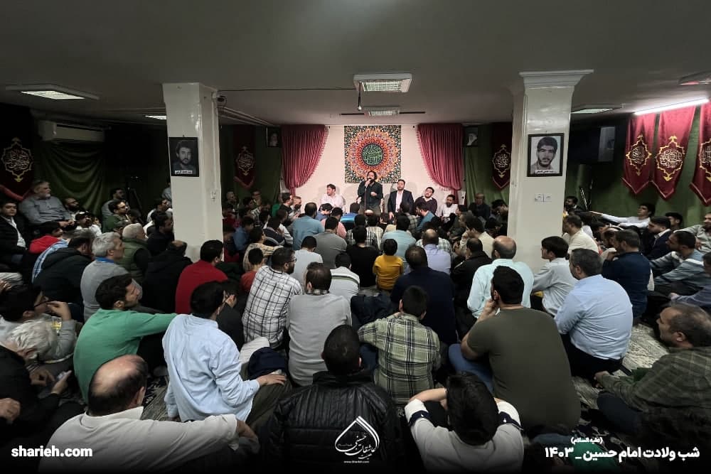 گزارش تصویری جشن میلاد با سعادت حضرت اباعبدالله الحسین علیه السلام در حسینیه هیئت عاشقان حسینی علیه السلام
