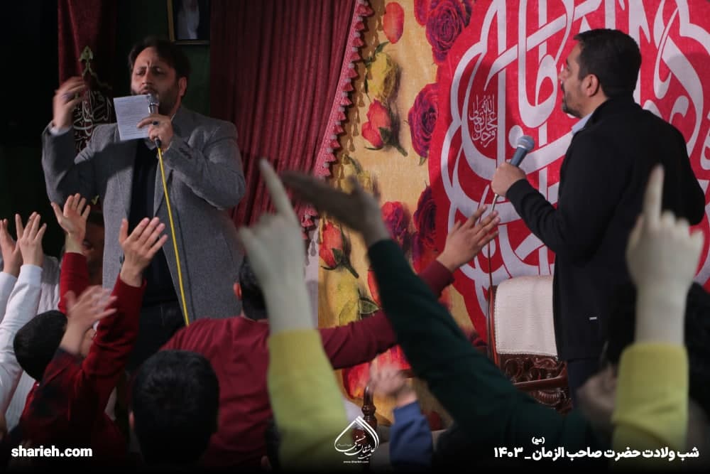 گزارش تصویری جشن نیمه شعبان و میلاد با سعادت حضرت مهدی عجل الله تعالی فرجه الشریف در حسینیه هیئت عاشقان حسینی علیه السلام