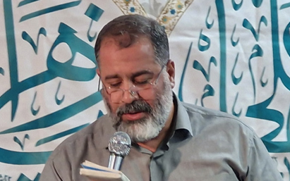مدیحه سرایی حاج محمدرضا بذری در مراسم جشن سالروز ازدواج حضرت زهرا و حضرت علی علیهم السلام