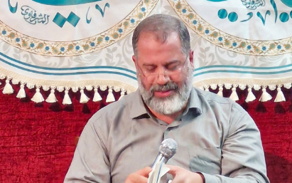 مدیحه سرایی حاج محمدرضا بذری در مراسم جشن سالروز ازدواج حضرت زهرا و حضرت علی علیهم السلام