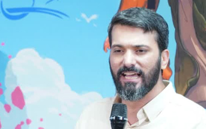 مدیحه سرایی کربلایی علی عشرتی در جشن شب اول جشن عید سعید غدیر