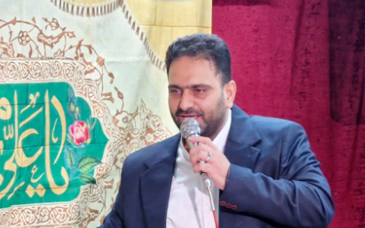 مدیحه سرایی کربلایی سید مهدی هوشی&zwnj;السادات در مراسم جشن سالروز ازدواج حضرت زهرا و حضرت علی علیهم السلام