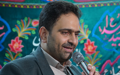 مدیحه سرایی کربلایی سید مهدی هوشی&zwnj;السادات در مراسم جشن سالروز ازدواج حضرت زهرا و حضرت علی علیهم السلام