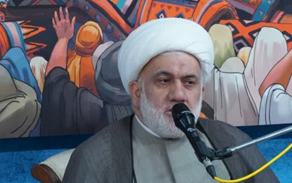 سخنرانی حجت الاسلام شیخ محمود ریاضت در جشن شب اول جشن عید سعید غدیر 
